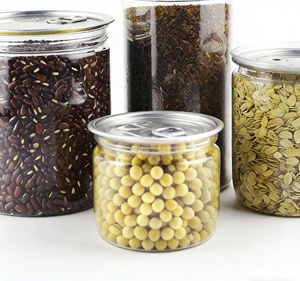 Bouteilles en plastique PET transparentes, étanches, de qualité alimentaire, emballage scellé pour fruits secs, baies de Goji, gelée, sucre, chewing-gum - Product Image 3