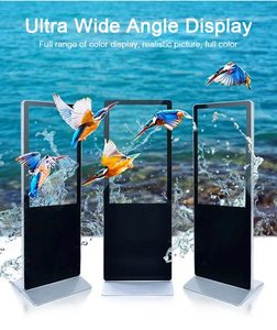 Custom Portable Floor Standing Digital Signage Advertising Player <strong>Kiosk</strong> <strong>LCD</strong> Display Touchscreen <strong>Kiosk</strong> Advertising Poster - Product Image 2