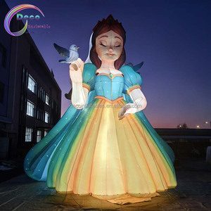 Personnage <span class=keywords><strong>de</strong></span> dessin animé gonflable géant personnalisé, personnage gonflable animé Blanche-Neige pour <span class=keywords><strong>la</strong></span> décoration - Product Image 1