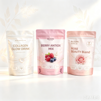 Op maat gedrukte 5oz 100G folie stand-up pouches met ritssluiting, mylar zakken voor snacks, noten en gedroogd fruit verpakkingen