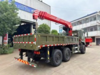Dongfeng 4X2 Tracteur grue diesel robuste 18 tonnes grue pliable transmission manuelle Euro 5 état neuf