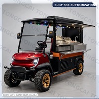 TONGCAI Petit camion électrique pour boissons, chariot à jus mobile personnalisé pour sites touristiques