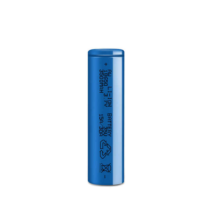 100% Original AW INR18650 35V 3500mah 3c 15A 30A Rechargeable Batteries 3.7v High Capacity Vs 35E 18650 Battery for Flashlight