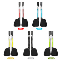 Manillares de Bicicleta de Contrarreloj TOSEEK en Fibra de Carbono con Abrazadera de 31.8mm y Almohadillas de Esponja de 100x95mm para Ciclismo Profesional de Triatlón