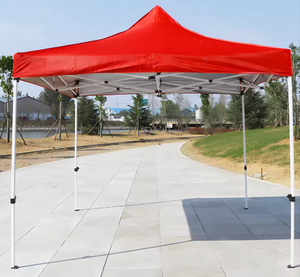 Carpa Plegable Hexagonal de Acero Resistente al Viento de 3x3m <span class=keywords><strong>para</strong></span> <span class=keywords><strong>Terraza</strong></span> Exterior, Impermeable <span class=keywords><strong>para</strong></span> Todas las Estaciones - Product Image 4