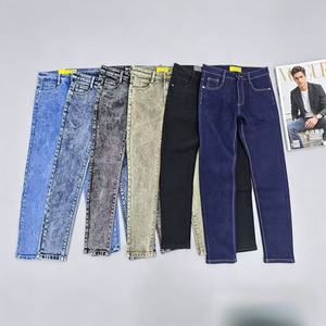 <span class=keywords><strong>Jean</strong></span> décontracté pour <span class=keywords><strong>homme</strong></span> NMR016, taille 30-<span class=keywords><strong>36</strong></span>, multicolore et délavé, coupe droite élastique, style streetwear, 6,85 $ - Product Image 1