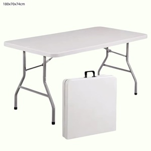 <span class=keywords><strong>Table</strong></span> d'étude pliable, <span class=keywords><strong>table</strong></span> <span class=keywords><strong>basse</strong></span> et chaise pliantes d'extérieur pour événements, ensemble <span class=keywords><strong>table</strong></span> et chaises pliantes de salle à manger d'extérieur - Product Image 4