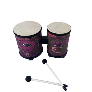 กลอง <span class=keywords><strong>BONGO</strong></span> สีสันสดใสชิ้นเดียวสำหรับตีกลองลายหมู - Product Image 1