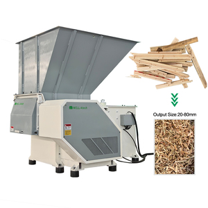 Broyeur à un arbre à chenilles avec trémie multi-matériaux 18,5 kW pour le broyage fin de la biomasse, de la paille et du foin - Product Image 2