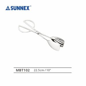 Sunnex Pinzas de Acero Inoxidable de Grado Alimenticio para Fiestas de Catering, Servicio Multifuncional de 10 "para Barbacoa, Pastel, Ensalada - Product Image 4