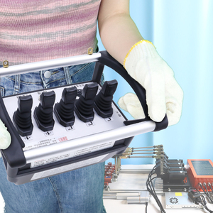 Buena retroalimentación 5 motores mecánicos Control de joystick distribuidor proporcional hidráulico kits de control remoto de radio industrial - Product Image 5