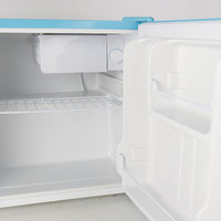 Mini-réfrigérateur électrique portable BC-50 à porte simple pour hôtel, compresseur, capacité 50L, refroidissement direct