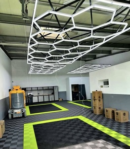 Corps en aluminium Lampes d'atelier à LED Station de beauté pour voiture Lumière de tunnel automatique Détaillant Blanc froid Lampe de travail AC Power Waterproof - Product Image 6