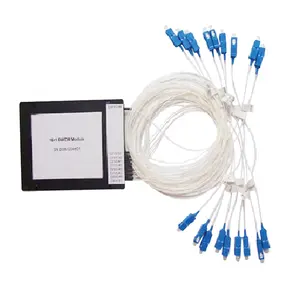 16CH DWDM Filter demux Module fiber optical telecom 200G dwdm