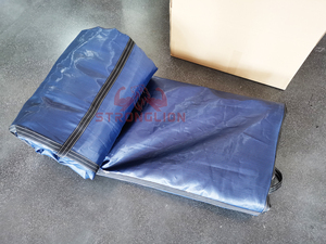 Cubierta de seguridad de malla superdensa para piscina, cubierta de natación de hoja de <span class=keywords><strong>invierno</strong></span>, cubierta de seguridad impermeable para piscina - Product Image 2