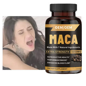 Maksimum Güç Erkekler İçin Maca Kapsülleri Standartlaştırılmış Ekstrakt Erkek Libidosunu Artırıcı Fiziksel Performans Doğal - Product Image 1