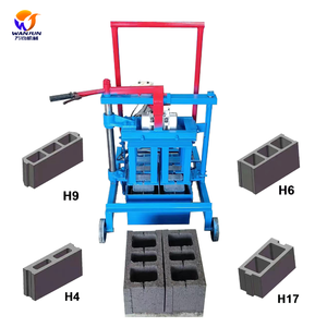 WJ 2-45 xiên đẩy máy làm gạch di động + Nhà sản xuất gạch mini hiệu quả cao-2000 viên gạch mỗi giờ - Product Image 3