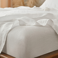 Vente en gros de linge de lit français de qualité supérieure vente en gros ensemble de housse de couette ensemble de linge de lit literie en lin français pur