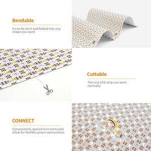 <span class=keywords><strong>Led</strong></span> cuttable 24V linh hoạt <span class=keywords><strong>LED</strong></span> tấm ánh sáng CCT 2700k-6500K siêu mỏng chất lượng cao <span class=keywords><strong>LED</strong></span> Bảng điều chỉnh SMD2835 sáng bảng điều chỉnh - Product Image 2
