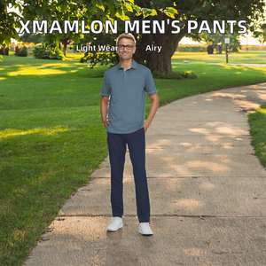 Pantalones Cargo de Cintura Alta para Hombre XMAMLON, Ropa Casual para Exteriores, Estilo Urbano, Ligeros, Corte Recto - Product Image 2