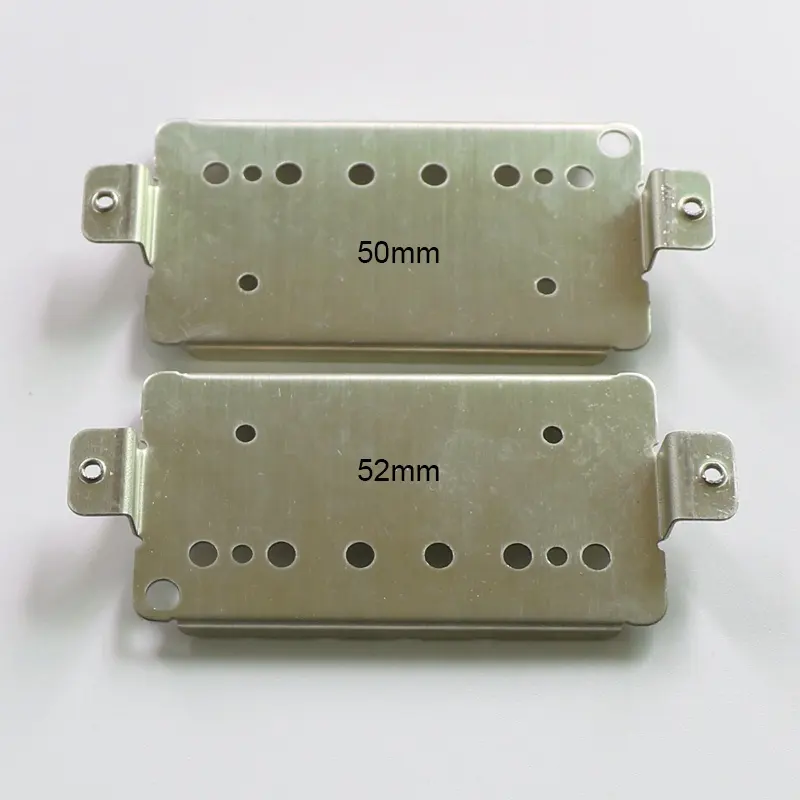 ฐานรองกีตาร์ Humbucker แบบวินเทจของสหรัฐอเมริกา,ทำจากวัสดุเงินนิกเกิลมีระยะห่างสาย50/52มม.