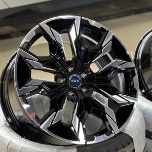 ล้อแม็กซ์ SRX รุ่นใหม่ ขนาด 16-24 นิ้ว ผลิตจากอะลูมิเนียมอัลลอยด์แบบฟอร์จชิ้นเดียว ดีไซน์ลายใบมีด สีดำ ขนาด 30 มม. 100 มม. 20 มม. สำหรับรถยนต์หรู - Product Image 4