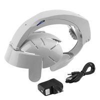 Casque de Massage Cérébral Vendu Directement par l'Usine, Relaxant Cérébral Améliorant le Sommeil, Appareil de Massage Vibrant Double Stimulateur