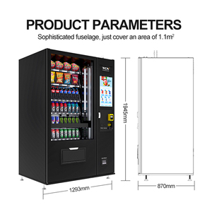 Băng Tải TCN Máy Bán Hàng Tự Động Thang Máy Kết Hợp Rau Quả Trứng Salad Trái Cây Thực Phẩm Lành Mạnh Nước Thủy Tinh - Product Image 5