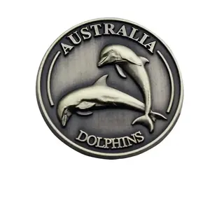 Custom in ottone metallo duro e smalto sfida moneta oro doppia faccia gettone monete con sacchetto in lega di zinco 4cm moneta su misura timbro personalizzato - Product Image 6