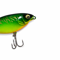 Leurre de pêche LUSHAZER Propeller Tail Hard 80mm 90mm, flottant, pour la pêche en surface, pour achigan, brochet, perche, avec hameçon triple