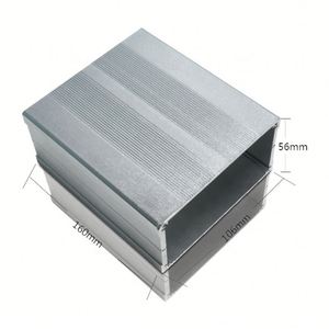 Caja de Control de Aluminio EBM, Protección IP54, Superficie Sandblasted, Caja para Proyectos Electrónicos con 8 Tornillos - Product Image 3