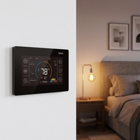 24V WiFi AC Thermostat Intelligent Rectangle Économie D'énergie Polyvalent ABS École Hôpital Pompes À Chaleur CVC Systèmes Pièces