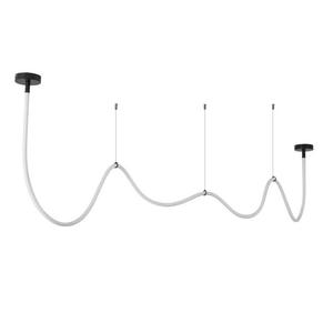 Suspension minimaliste pour maisons-témoin, salles d'exposition, zones de réception et salons – <span class=keywords><strong>Lustre</strong></span> loft pour plafonds hauts - Product Image 5