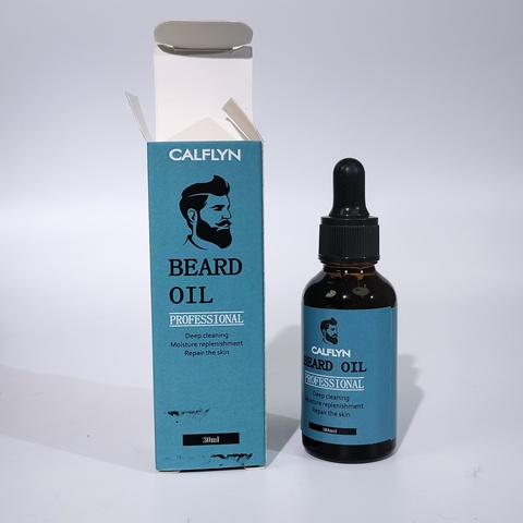 CALFLYN Private Label OEM ODM Original Factory's Beard Oil for Men Herbal Based Moisturizer Refreshes and Encourages Hair Growth
