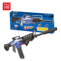 Fusil Mitrailleur Électrique Monocouleur pour Enfants, Jeux de Tir en Plein Air, Pistolet à Balles Souples avec Sons, Jouets et Cadeaux pour Enfants