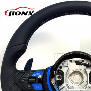 Volante de Cuero para Automóvil, Venta al por Mayor y al Detal, para <span class=keywords><strong>BMW</strong></span> Serie F06 F10 F15 F16 F20 F30 F31 F32 F33 F34 E90 M3 M5 M6 - Product Image 4