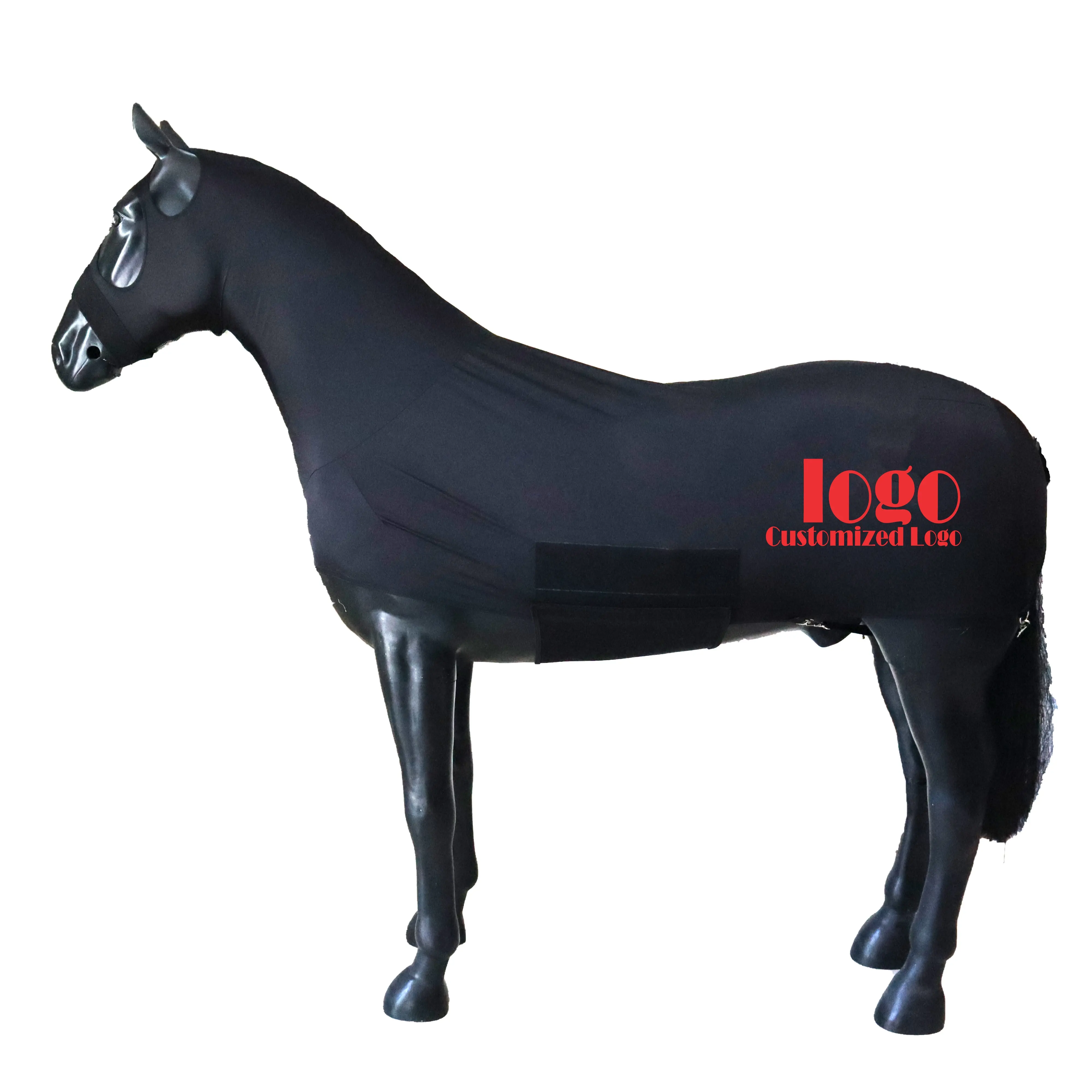 Best Quality Equestrian Full Body Horse 4 way stretch Suit Factory Directly Supply Summer Type with Polyester Fleece Filling Equine Use