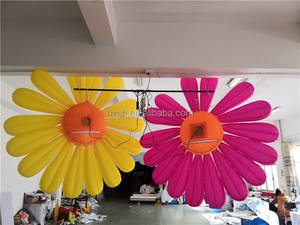 Fleur de marguerite gonflable <span class=keywords><strong>Alice</strong></span> gonflable au <span class=keywords><strong>pays</strong></span> <span class=keywords><strong>des</strong></span> <span class=keywords><strong>merveilles</strong></span> fleurs colorées pour les décorations de fête - Product Image 3