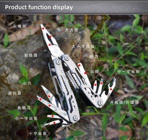 Promotion Cadeau d'Affaires Personnalisé Logo Tournevis Couteau de Poche Outil Multifonction Pince Multitool - Product Image 2