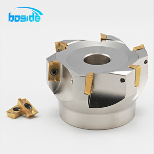 CNCフライスカッターヘッド加工センターフライス盤90度直角エンドフライスカッターヘッド300r/400r 50 63スロー - Product Image 1