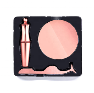 Eyeliner liquide noir minéral imperméable, kit de faux cils magnétiques <span class=keywords><strong>3D</strong></span>, faux cils réutilisables - Product Image 4