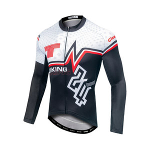 Maillot de cyclisme en gros à manches courtes/longues/demi-longues pour VTT, séchage rapide, respirant, pour amateurs, clubs, VTT et vélo de route - Product Image 3