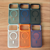 Coque magnétique Hotsale pour téléphone portable avec support d'objectif, toucher doux, pour iPhone 18 Pro Max 16 15 et Samsung S26 Ultra