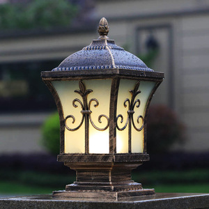 Lampe solaire LED en aluminium pour mur extérieur de jardin avec protection IP55 - Product Image 2