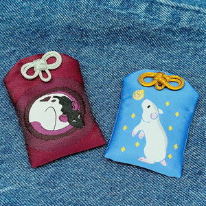 Tùy chỉnh Nhật Bản omamori may mắn quyến rũ thêu kỹ thuật cho an toàn và sức khỏe - Product Image 5