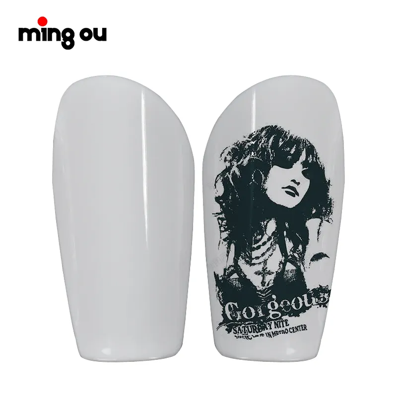 Personalized Sublimation Soccer Shin Guards Football Leg Support Soccer Shin Pads Sport Sublimation Football Shin Pads
