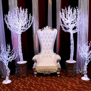 Chaise de trône royale et de reine d'occasion, prix d'usine 2024, vente populaire, événement, pas cher, pour la <span class=keywords><strong>location</strong></span> - Product Image 3