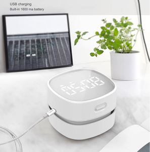 Portable Bagless Small Desktop <b>Mini</b> <b>Desk</b> Vacuum Cleaner with USB Power 200 AW Suction 200ML Capacity Multicolor - Product Image 2