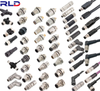 Chinesischer Hersteller Bestseller M12 M16 Kabel-Steckverbinder 2 3 4 5 6 7 8 Pin Rundsteckverbinder Wasserdicht LED-Licht Strom- und Datenadapter