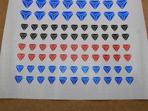 Autocollant personnalisé en forme de coquille d'oeuf, autocollant de coquille d'oeuf en vinyle destructible sans enlèvement, utilisation de <span class=keywords><strong>porte</strong></span> à l'encre résistant au soleil - Product Image 3